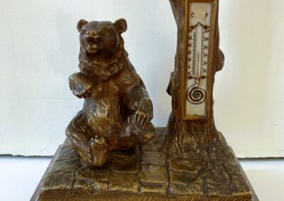 Thermomètre à décor d'ours