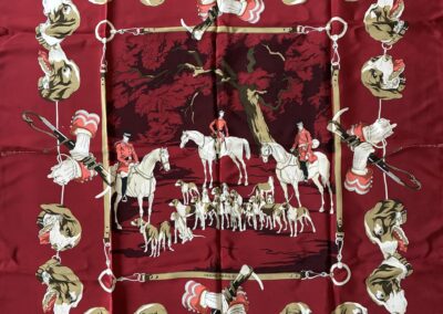 Carré en mousseline de soie, Hermès Paris